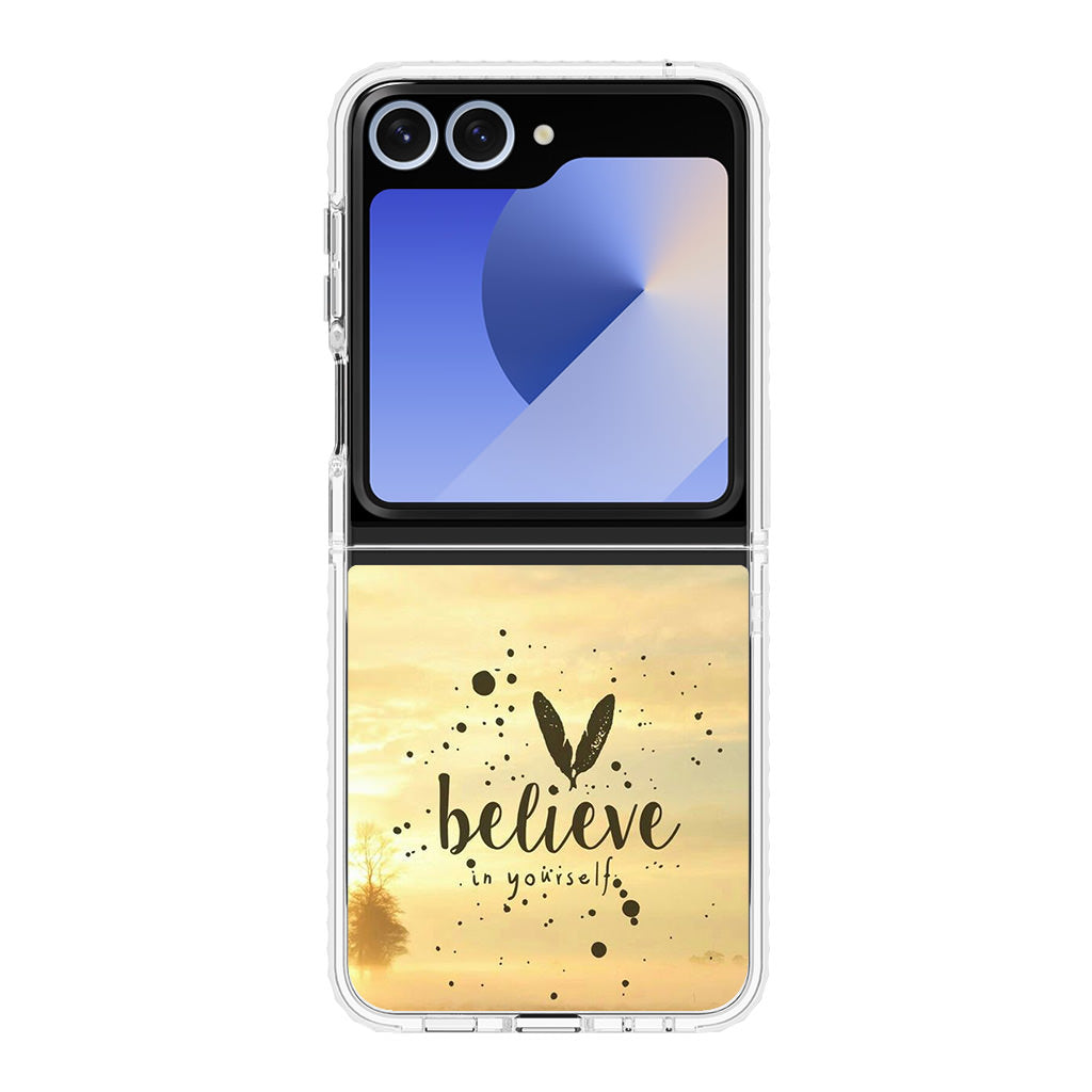 Believe in Yourself Samsung Galaxy Z Flip 6 Case