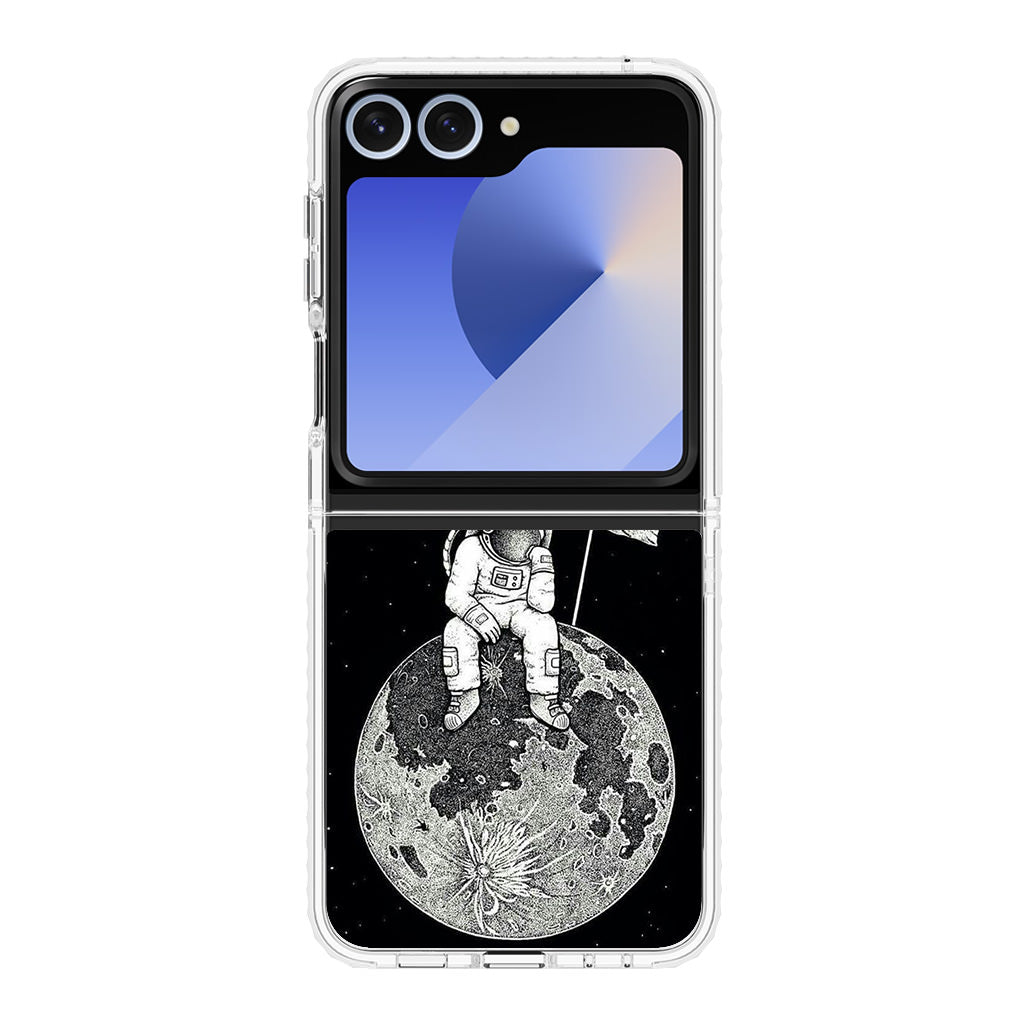 Bored Astronaut Samsung Galaxy Z Flip 6 Case