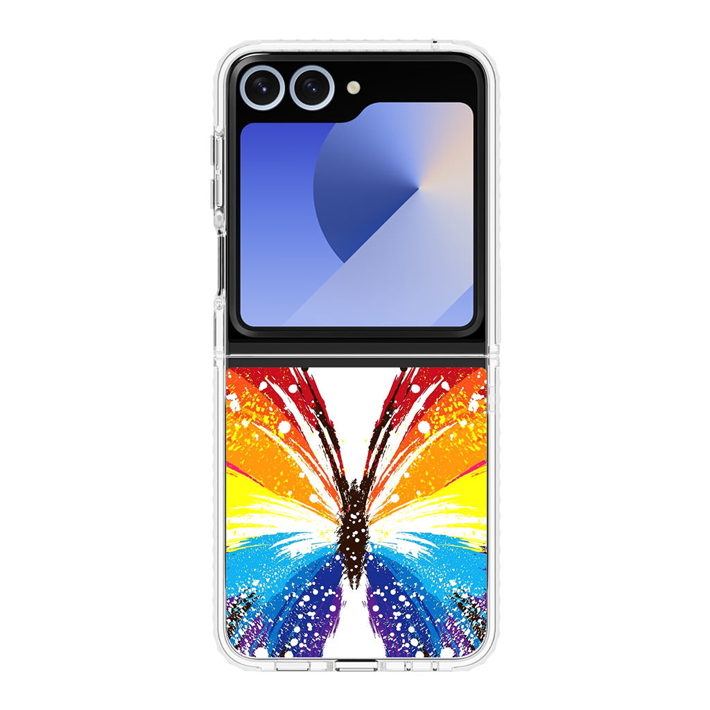 Butterfly Abstract Colorful Samsung Galaxy Z Flip 6 Case