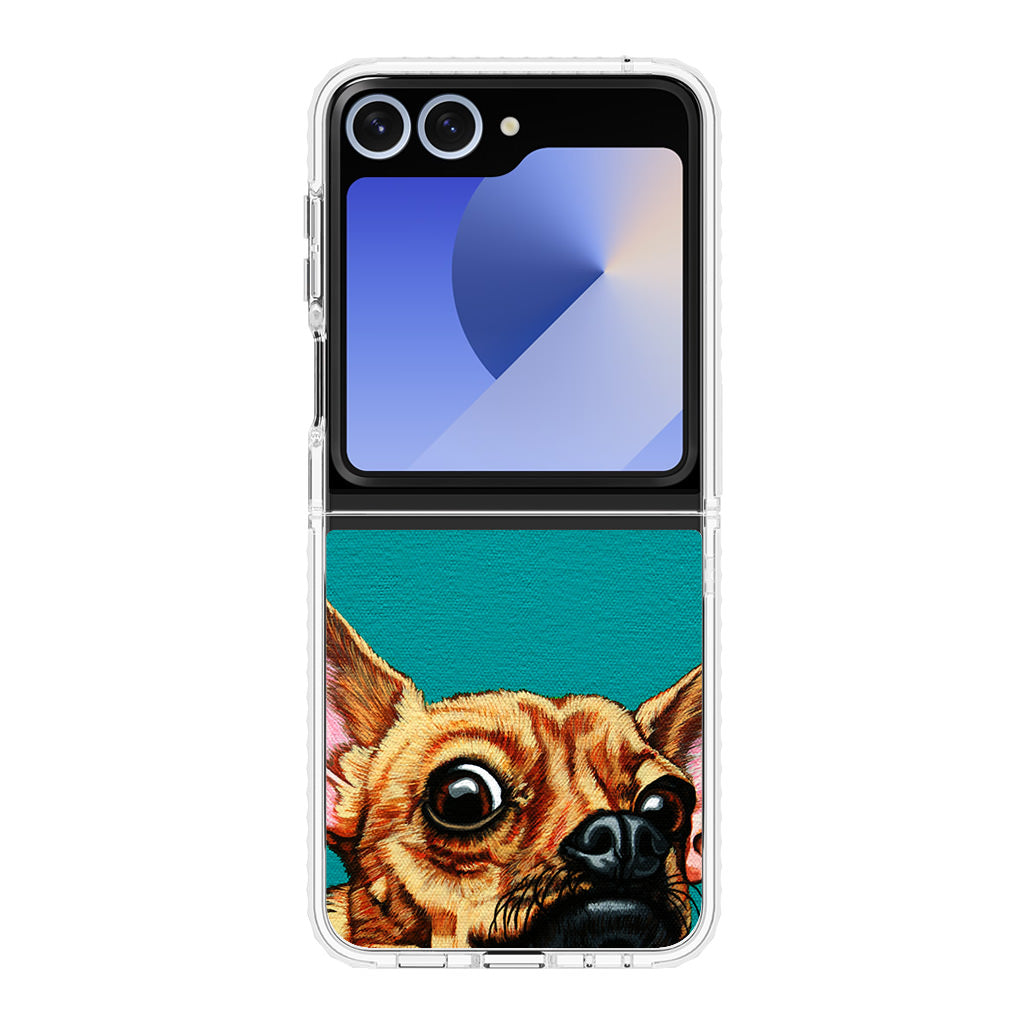 Chihuahua Art Samsung Galaxy Z Flip 6 Case