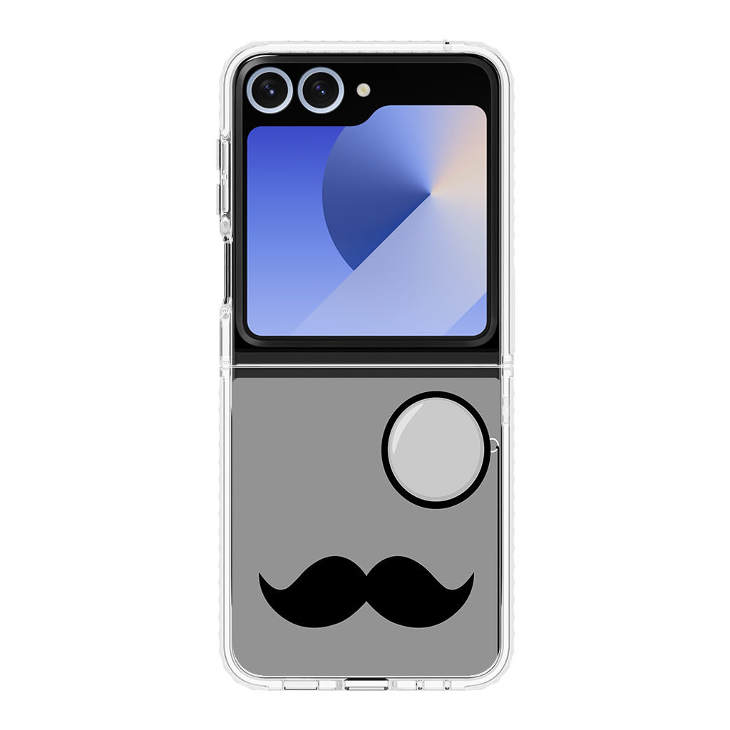 Classy Mustache Samsung Galaxy Z Flip 6 Case