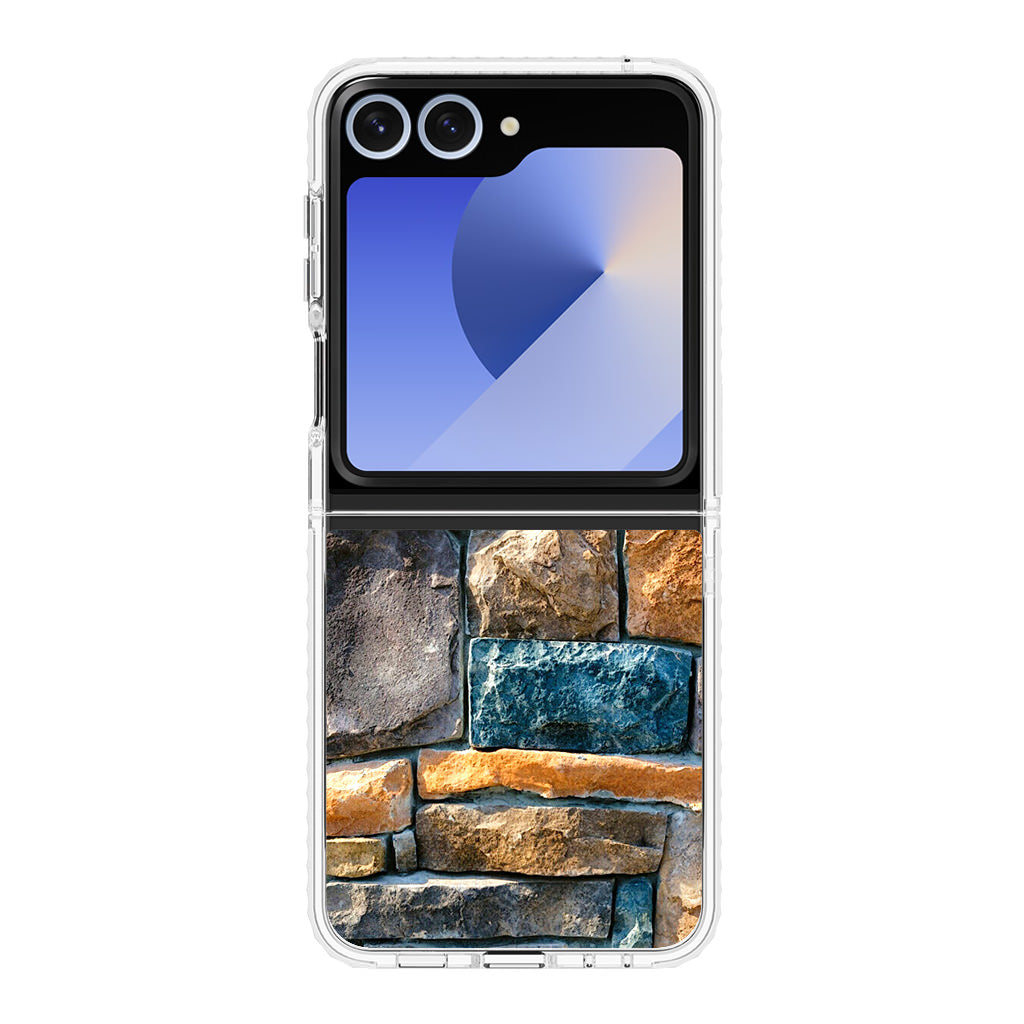 Colored Stone Piles Samsung Galaxy Z Flip 6 Case