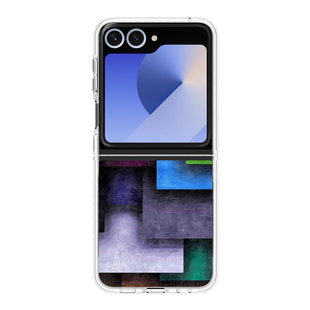 Colorful Rectangel Art Samsung Galaxy Z Flip 6 Case