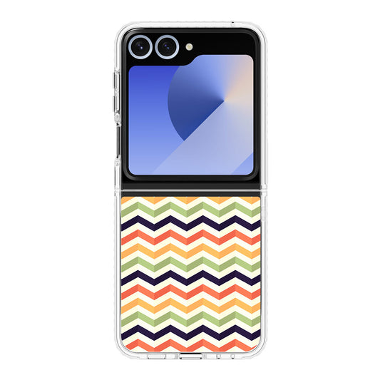 Cute Stripes Samsung Galaxy Z Flip 6 Case