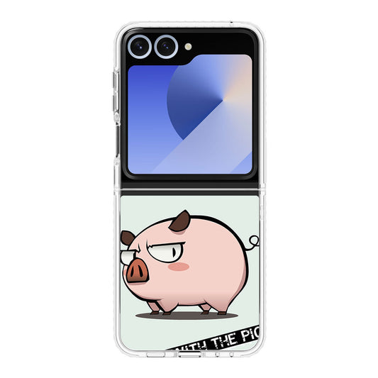 Dont Mess With The Pig Samsung Galaxy Z Flip 6 Case