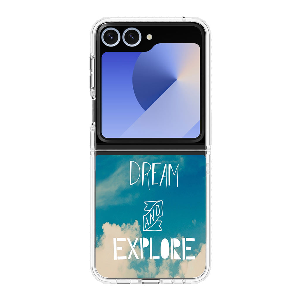 Dream and Explore Samsung Galaxy Z Flip 6 Case