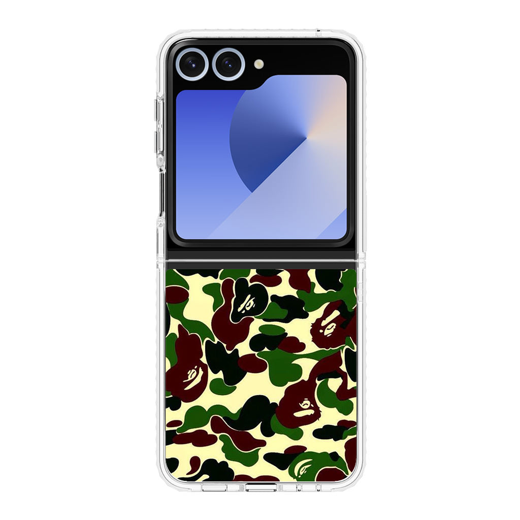 Forest Army Camo Samsung Galaxy Z Flip 6 Case