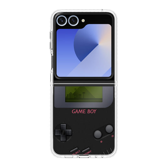 Game Boy Black Model Samsung Galaxy Z Flip 6 Case