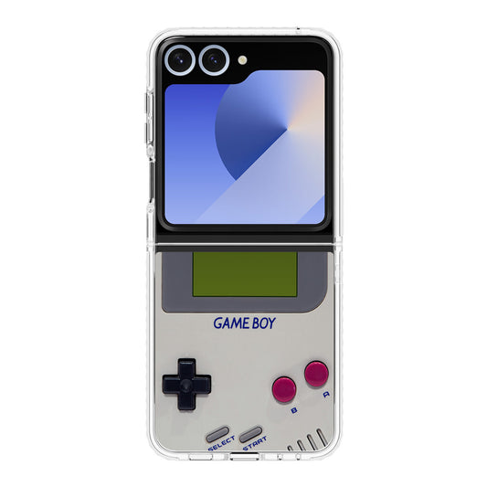 Game Boy Grey Model Samsung Galaxy Z Flip 6 Case