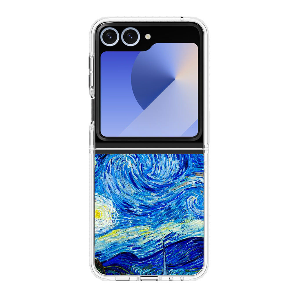 Hogwarts Starry Night Samsung Galaxy Z Flip 6 Case