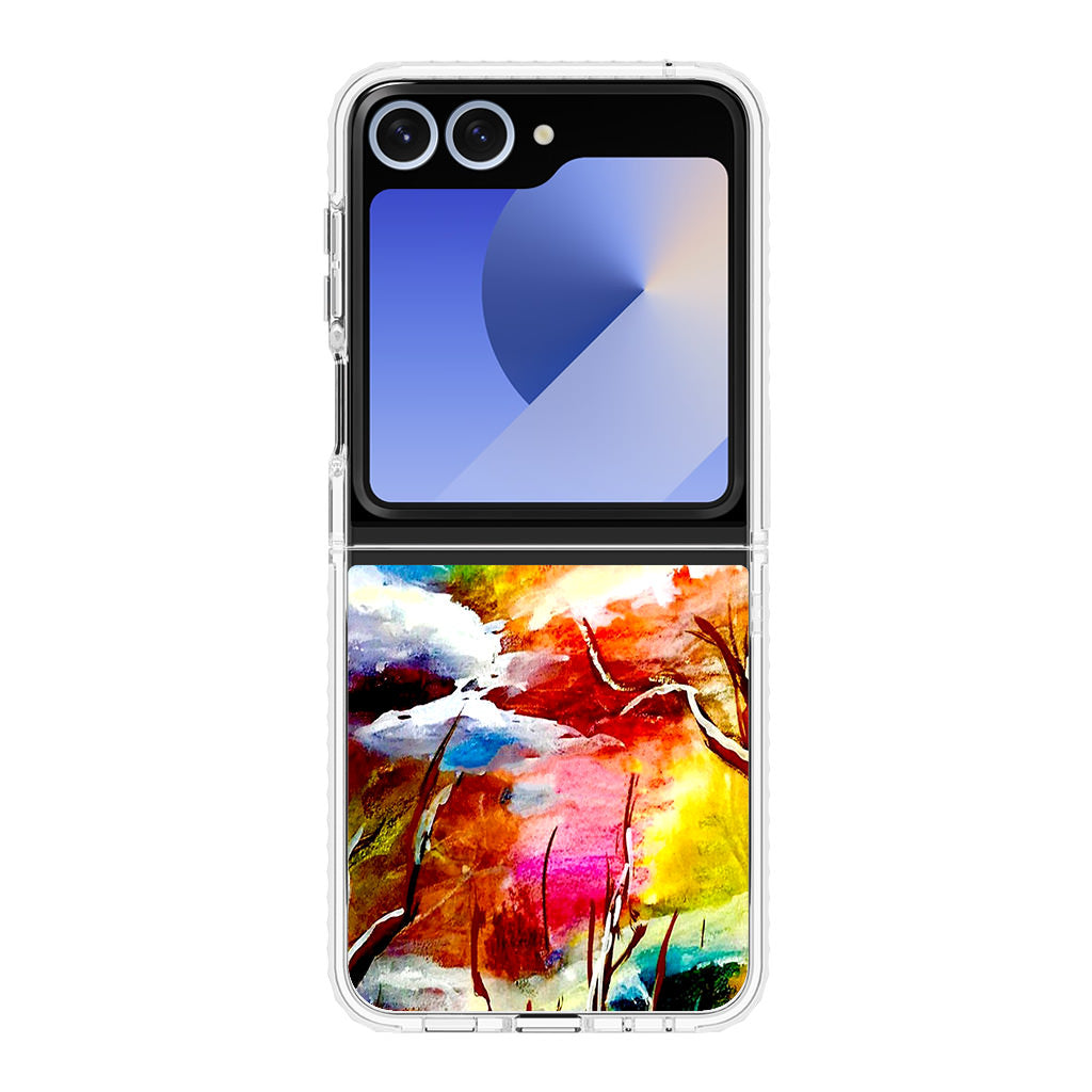 I Sense Winter's Wonderful Warmth Samsung Galaxy Z Flip 6 Case