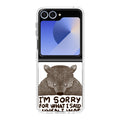 I'm Sorry For What I Said When I Was Hungry Samsung Galaxy Z Flip 6 Case