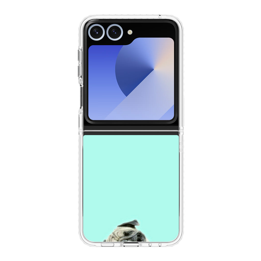 Laughing Pug Samsung Galaxy Z Flip 6 Case