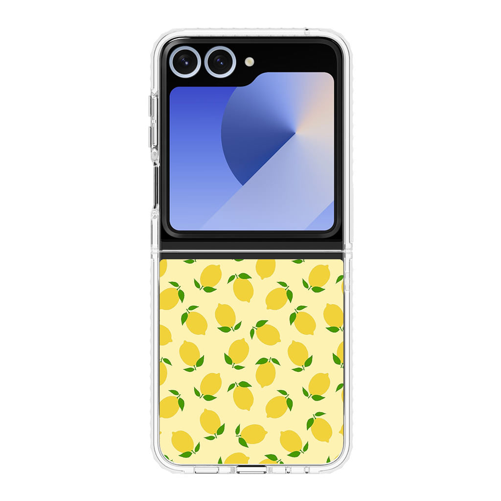 Lemons Fruit Pattern Samsung Galaxy Z Flip 6 Case