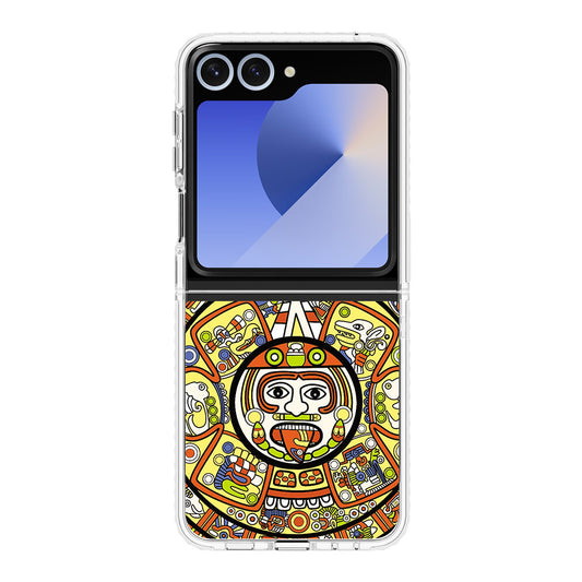 Mayan Calendar Samsung Galaxy Z Flip 6 Case