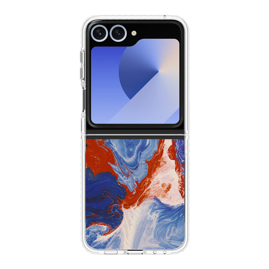 Mixed Paint Art Samsung Galaxy Z Flip 6 Case