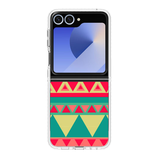 Old Aztec Pattern Samsung Galaxy Z Flip 6 Case