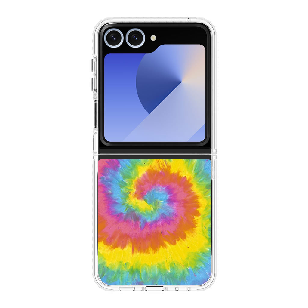 Pastel Rainbow Tie Dye Samsung Galaxy Z Flip 6 Case