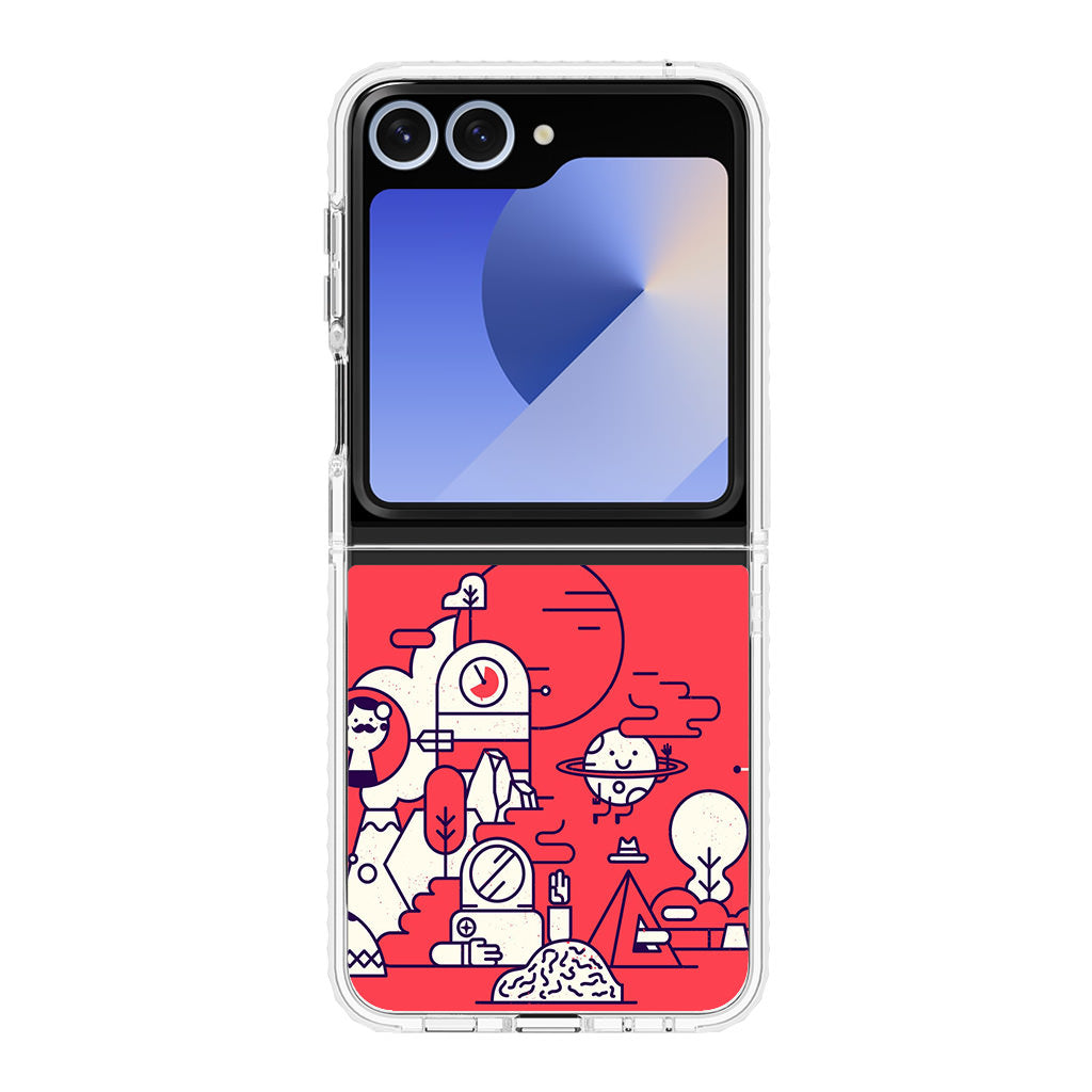 Red Planet Samsung Galaxy Z Flip 6 Case