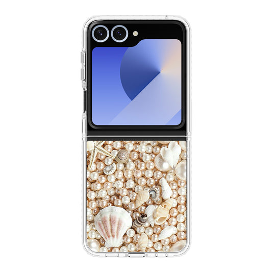 Shiny Pearl Samsung Galaxy Z Flip 6 Case