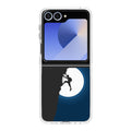 Silhouette of Climbers Samsung Galaxy Z Flip 6 Case