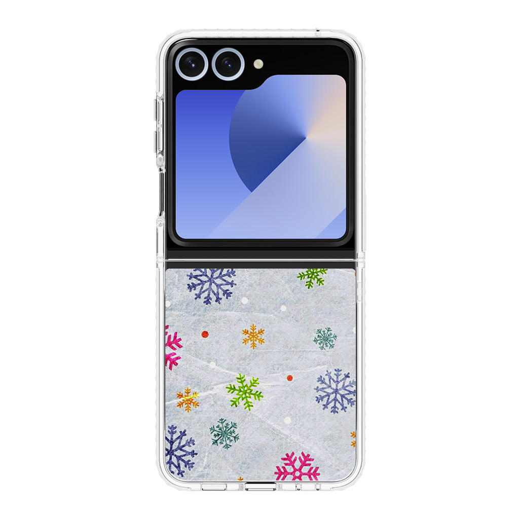 Snowflake Samsung Galaxy Z Flip 6 Case