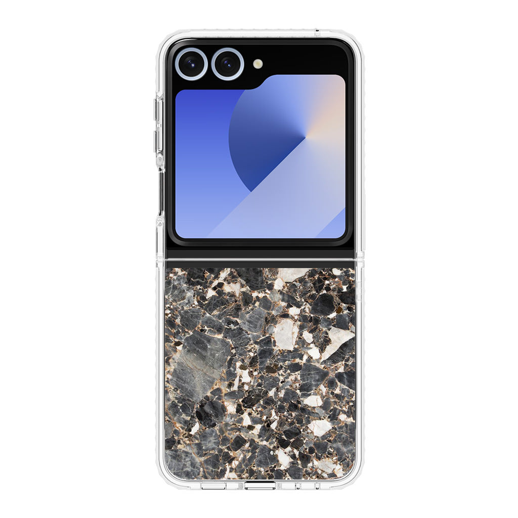 Stone Pattern Marble Samsung Galaxy Z Flip 6 Case