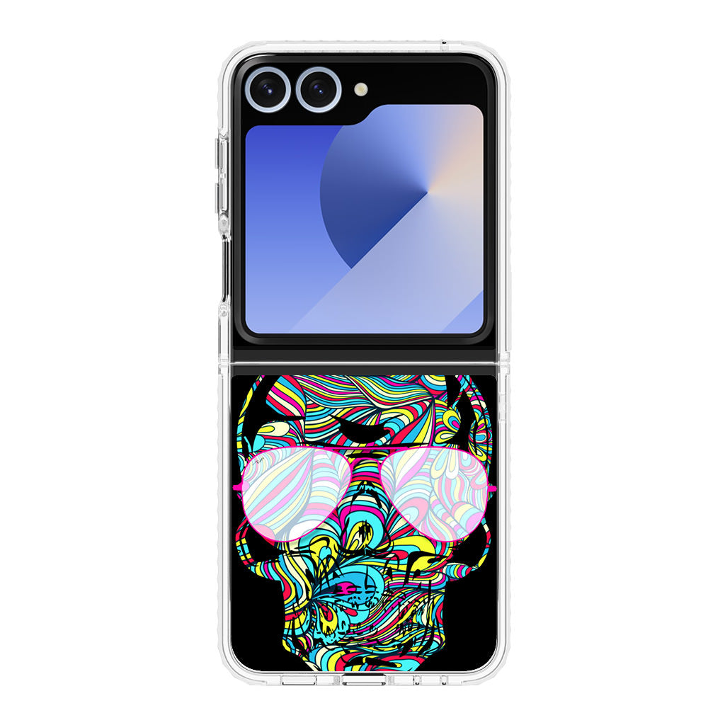 Stylish Skull Samsung Galaxy Z Flip 6 Case