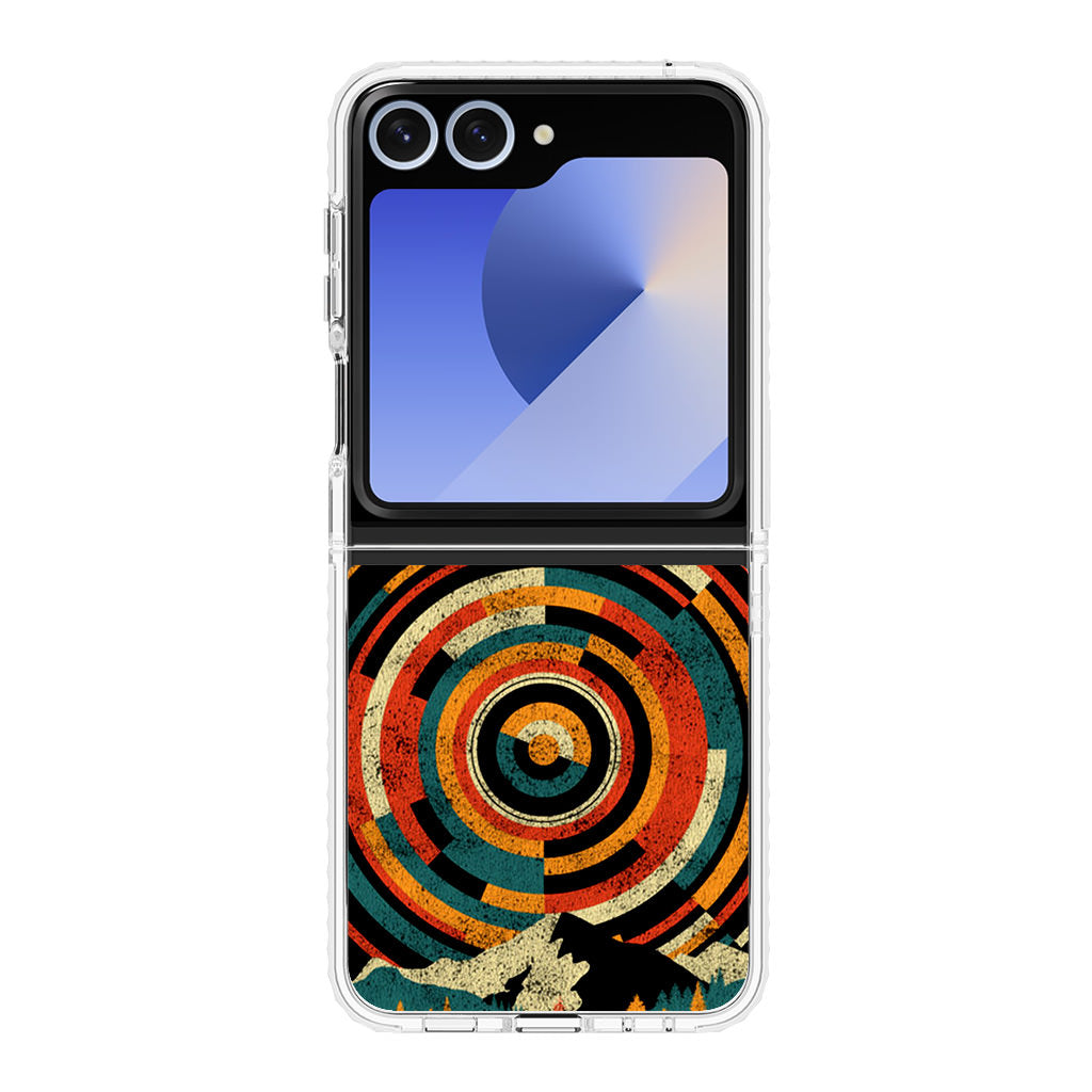 The Geometry Of Sunrise Samsung Galaxy Z Flip 6 Case