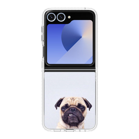 The Selfie Pug Samsung Galaxy Z Flip 6 Case