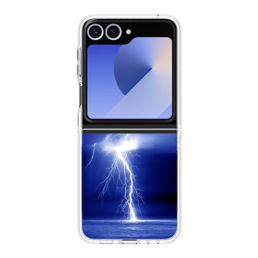 Thunder Over The Sea Samsung Galaxy Z Flip 6 Case