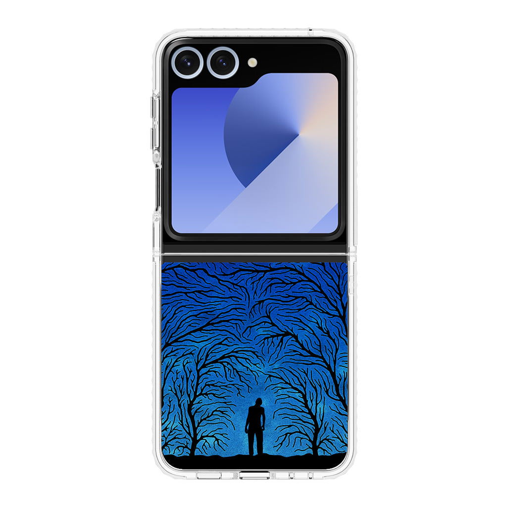 Trees People Shadow Samsung Galaxy Z Flip 6 Case