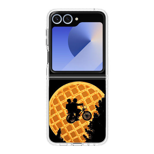 Waffle Moon Stranger Things Samsung Galaxy Z Flip 6 Case