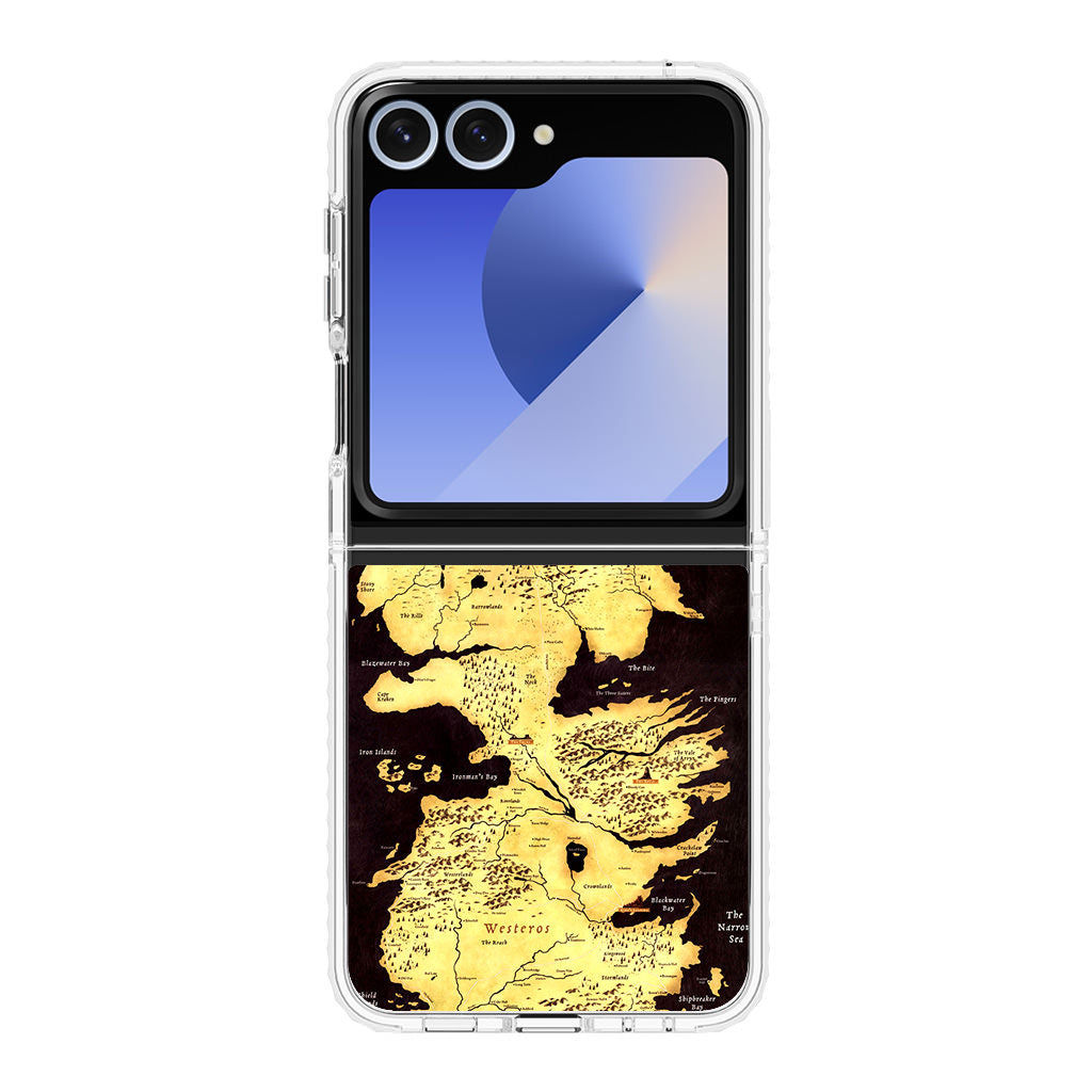 Westeros Map Samsung Galaxy Z Flip 6 Case