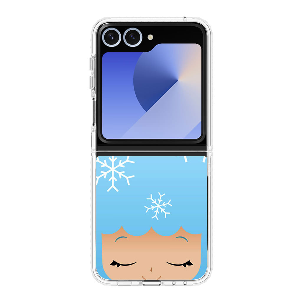 Winter Afro Girl Samsung Galaxy Z Flip 6 Case