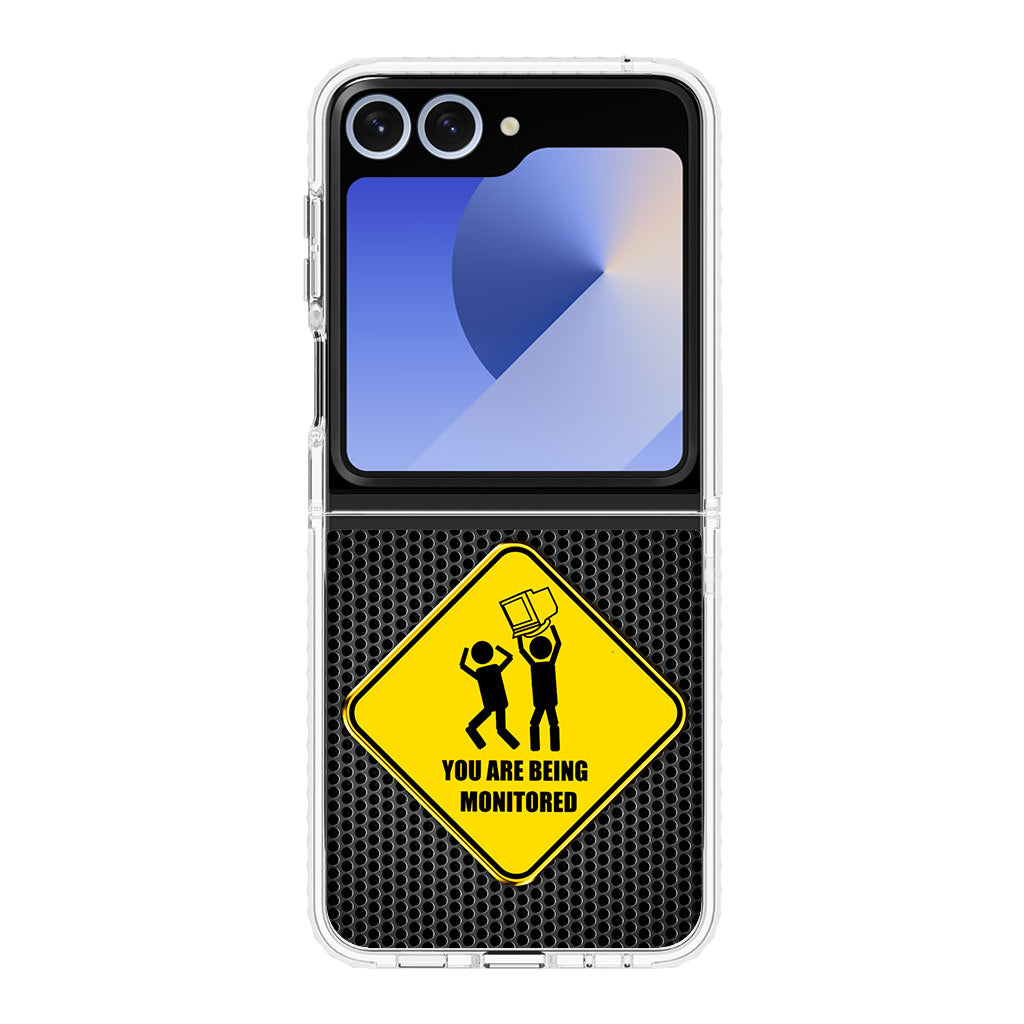 You Are Being Monitored Samsung Galaxy Z Flip 6 Case