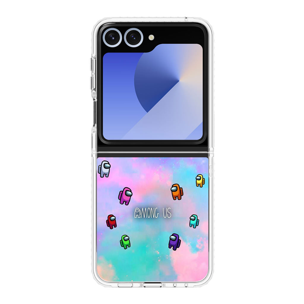 Among Us Colorful Samsung Galaxy Z Flip 6 Case