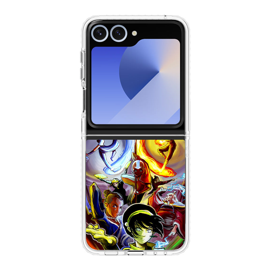 Avatar The Last Airbender Characters Samsung Galaxy Z Flip 6 Case