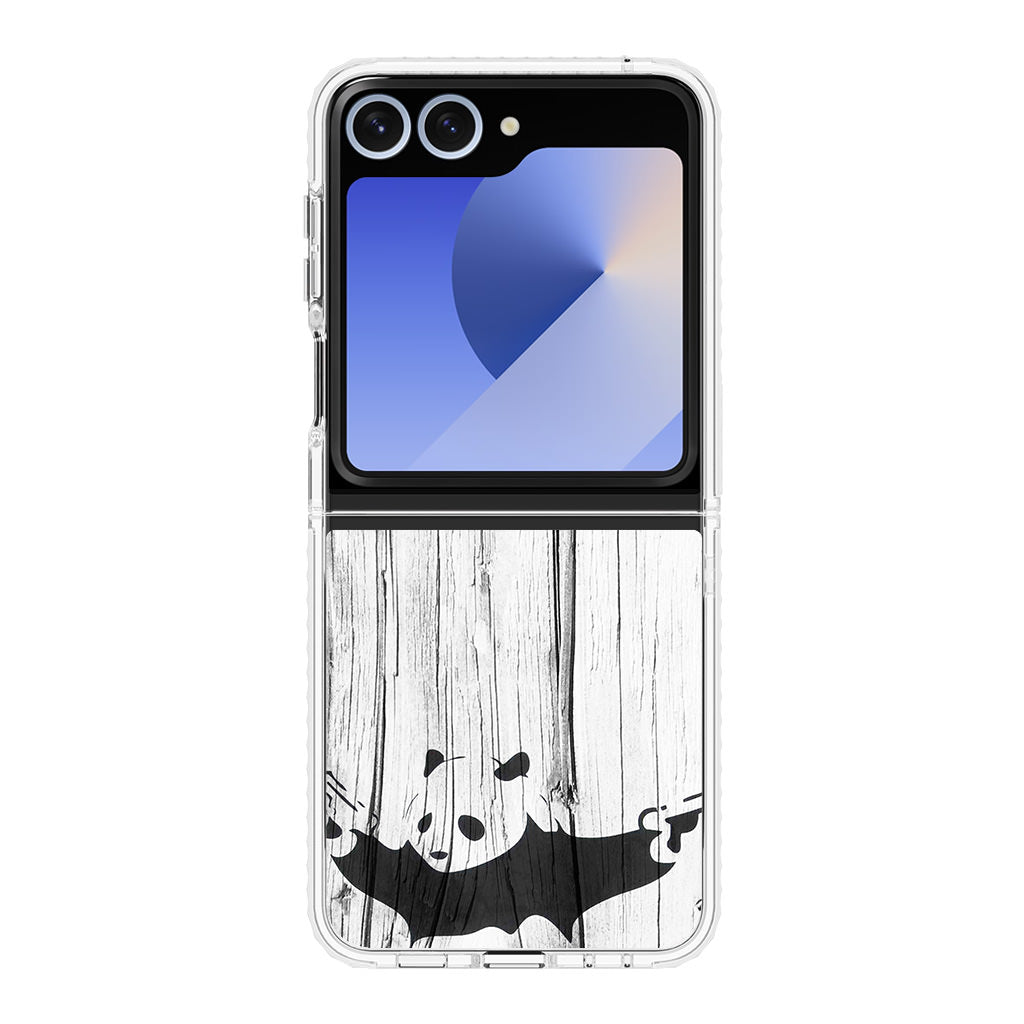 Banksy Graffiti Panda Samsung Galaxy Z Flip 6 Case