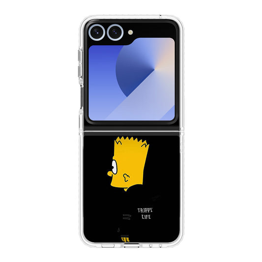 Bart Trippy Life Samsung Galaxy Z Flip 6 Case