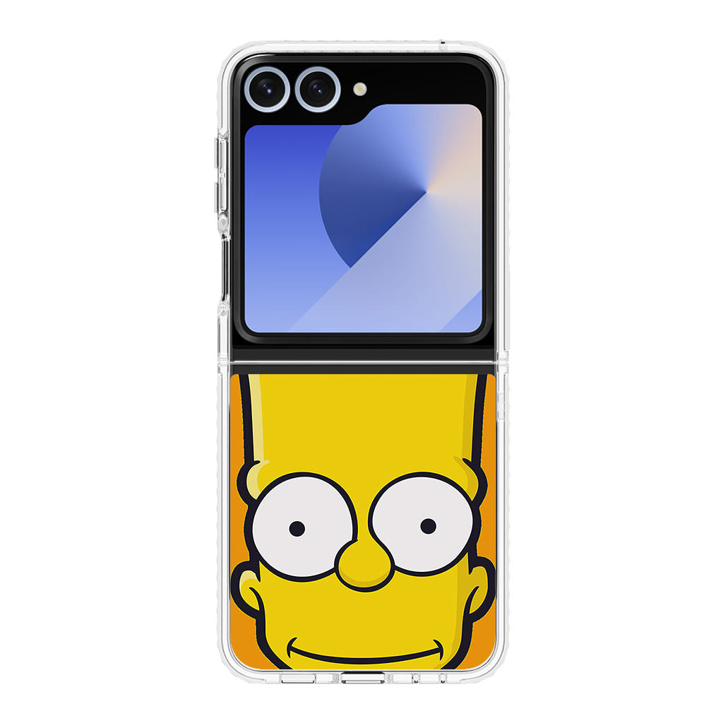 Bart Yellow Face Samsung Galaxy Z Flip 6 Case