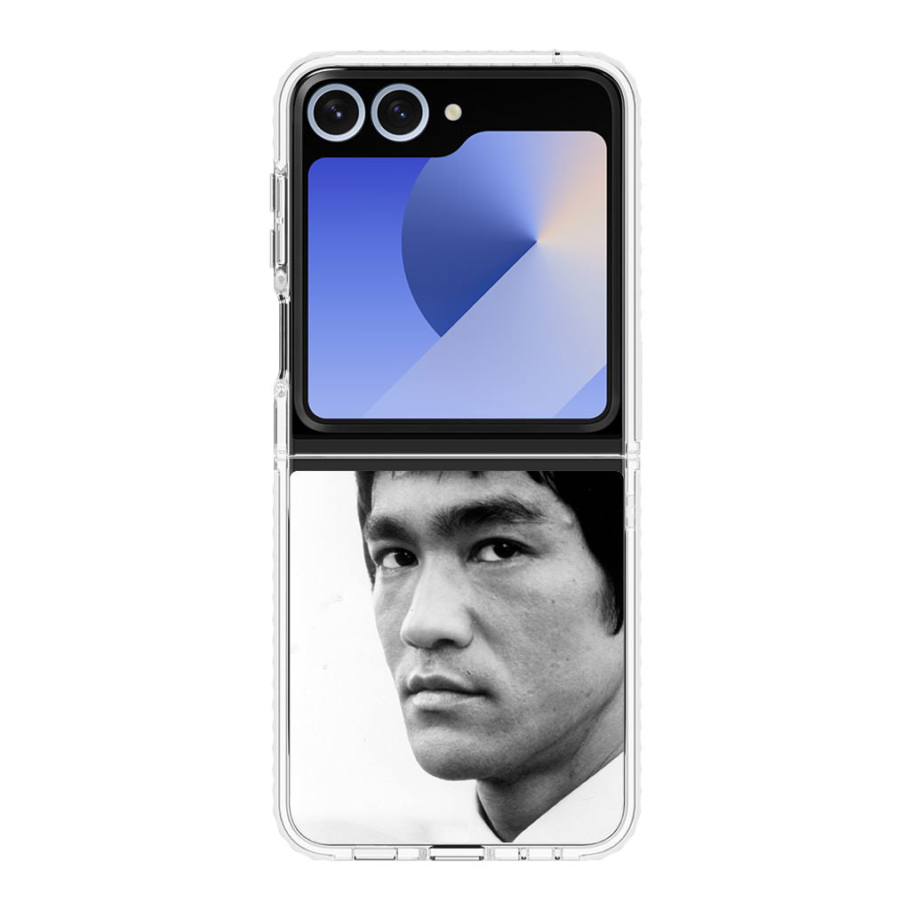 Bruce Lee B&W Samsung Galaxy Z Flip 6 Case