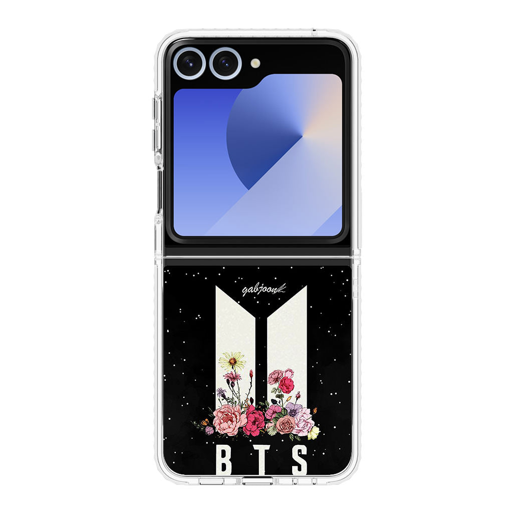 BTS Flower Samsung Galaxy Z Flip 6 Case