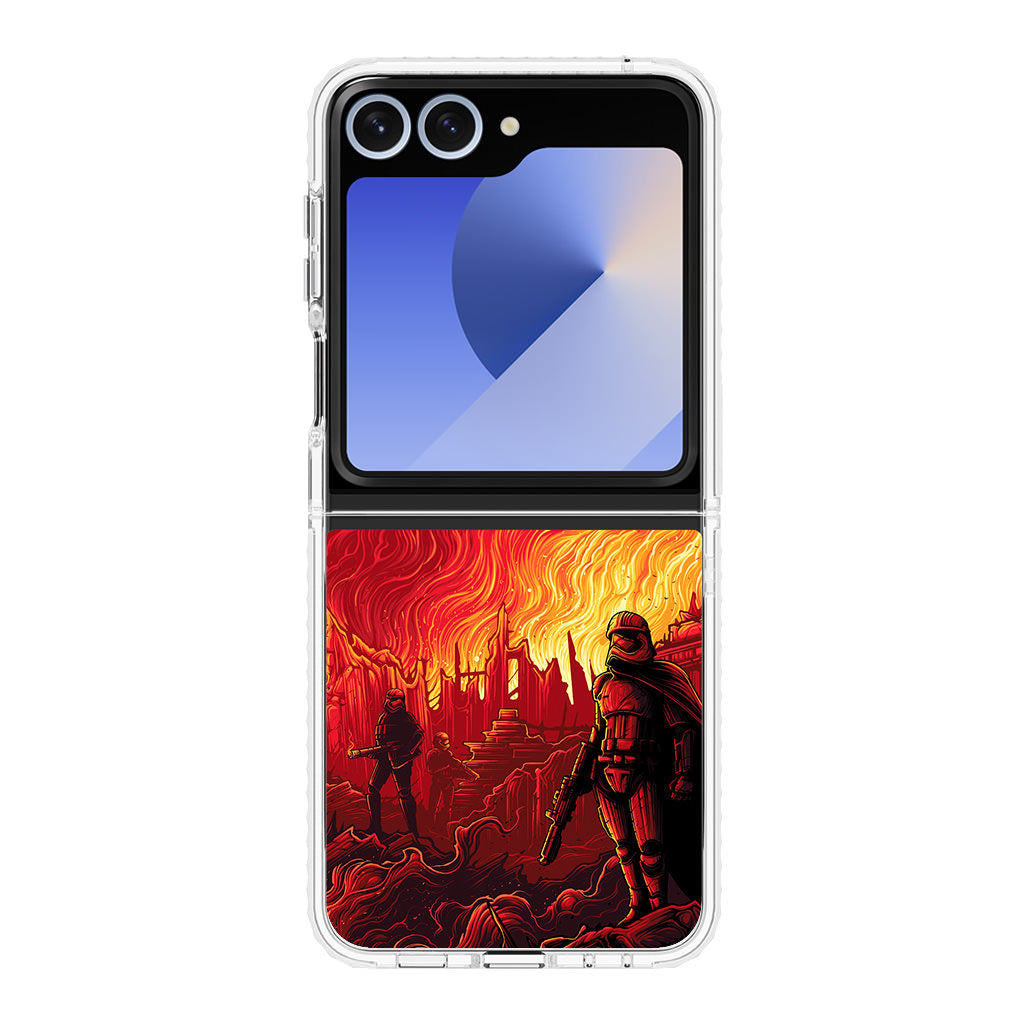 Captain Phasma Art Samsung Galaxy Z Flip 6 Case