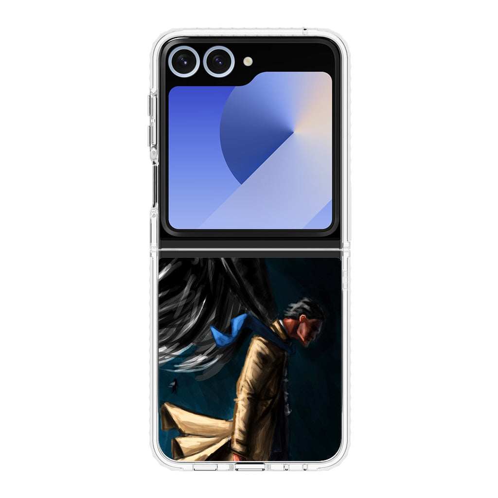 Castiel Supernatural Art Samsung Galaxy Z Flip 6 Case