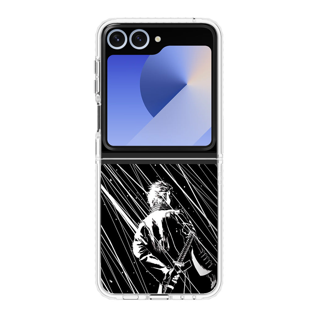 Vergil Black White Samsung Galaxy Z Flip 6 Case