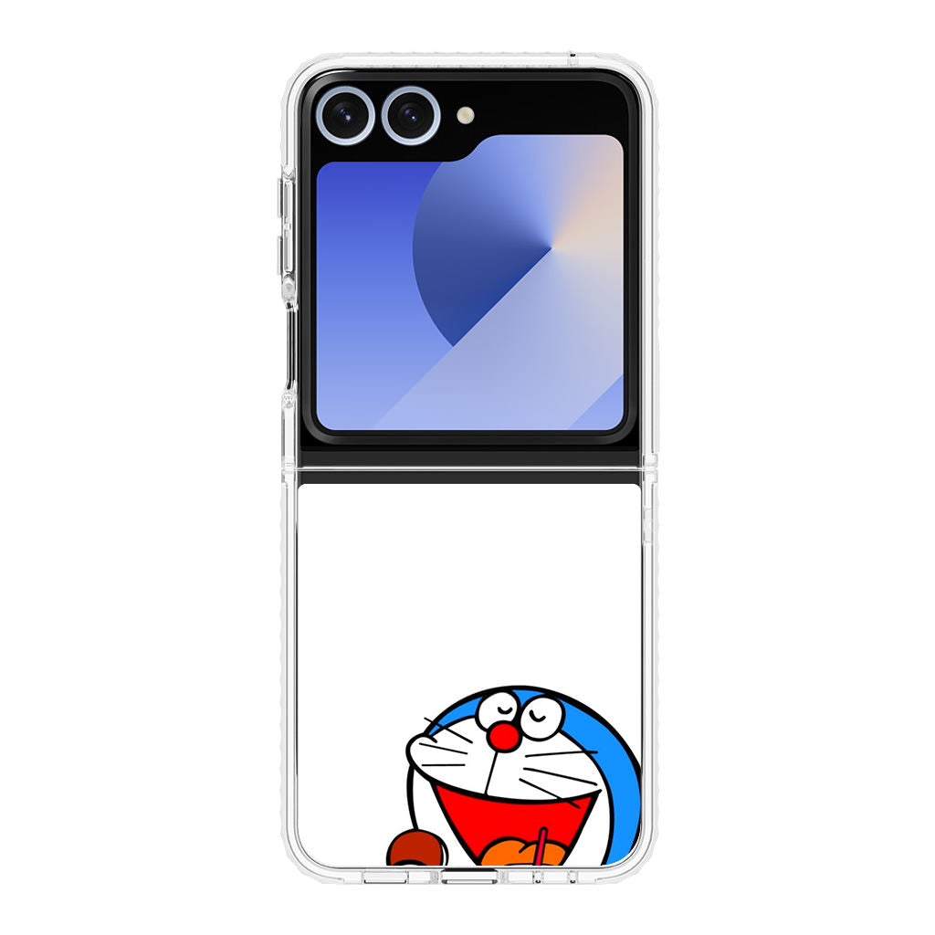 Doraemon Minimalism Samsung Galaxy Z Flip 6 Case