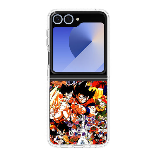 Dragon Ball All Characters Samsung Galaxy Z Flip 6 Case