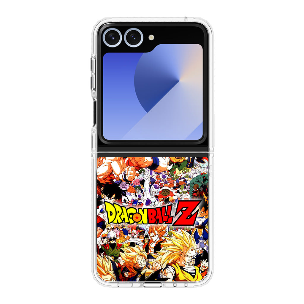 Dragon Ball Z All Characters Samsung Galaxy Z Flip 6 Case