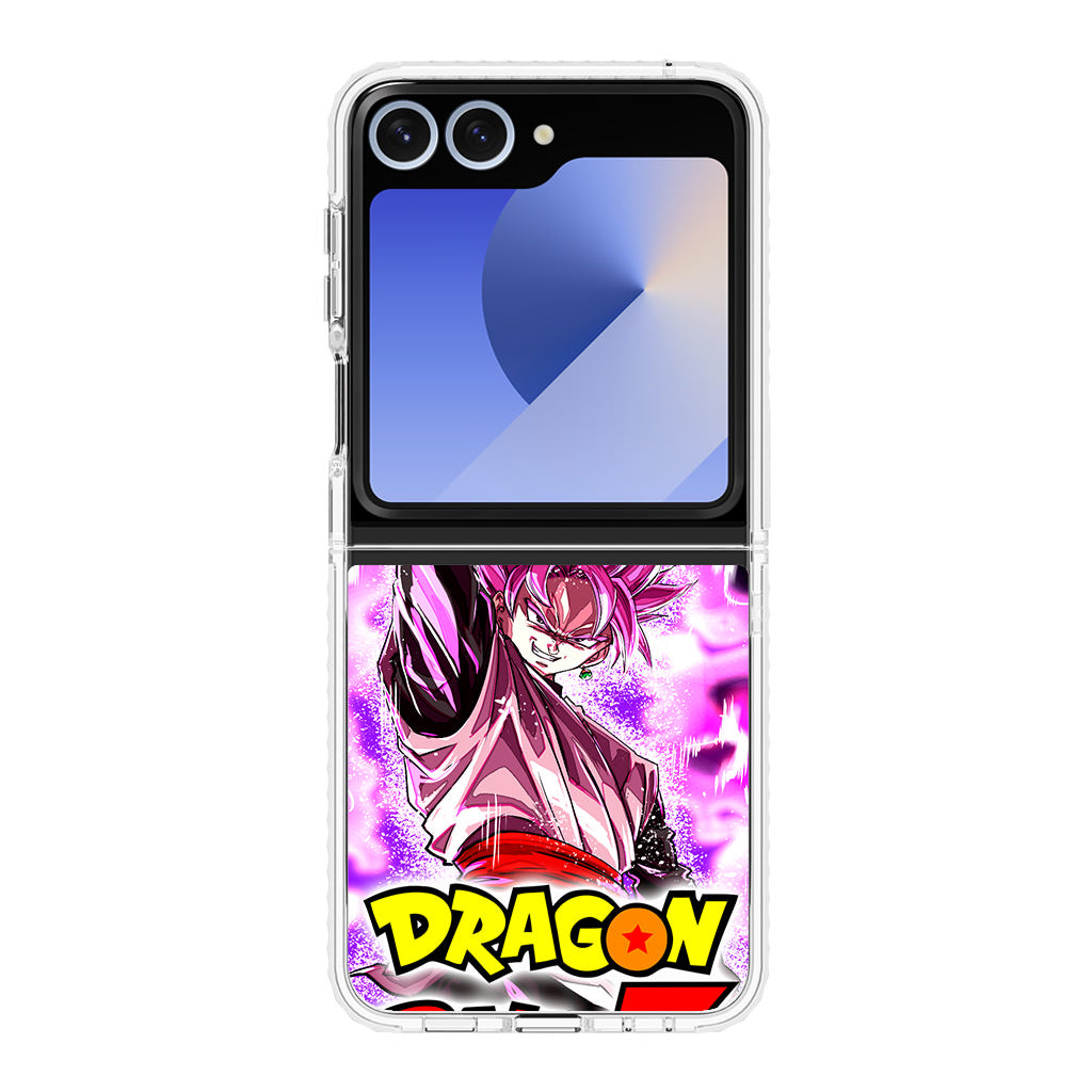 Dragon Ball Z Son Goku Black Rose Saiyan Samsung Galaxy Z Flip 6 Case